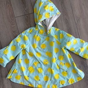 Baby GAP lined rain jacket 3t